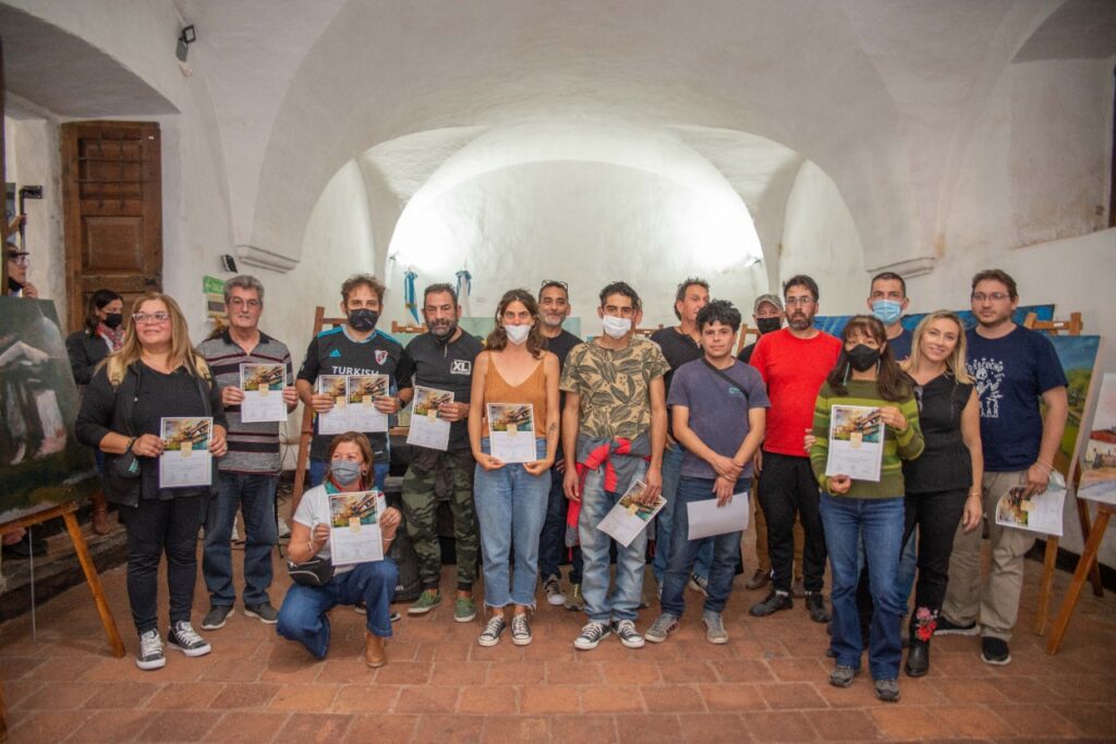 Más de 60 artistas fueron parte del 17° Encuentro de Pintores Paisajistas de Jesús María