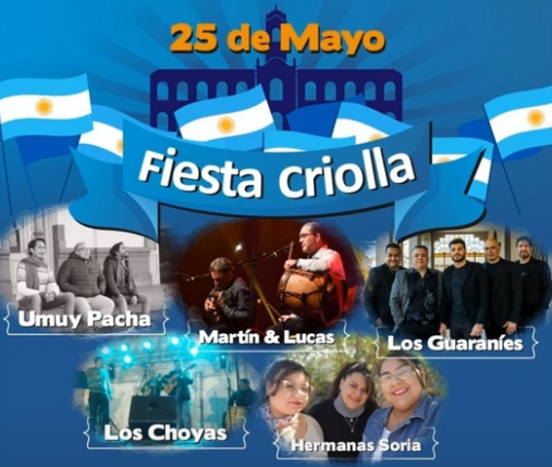 Dean Funes prepara una ‘Fiesta Criolla’ para celebrar el 25 de Mayo.