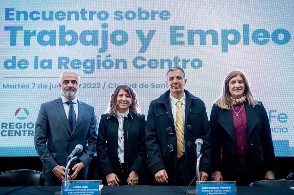 Córdoba llevó la experiencia de los programas de empleo y formación a Santa Fe