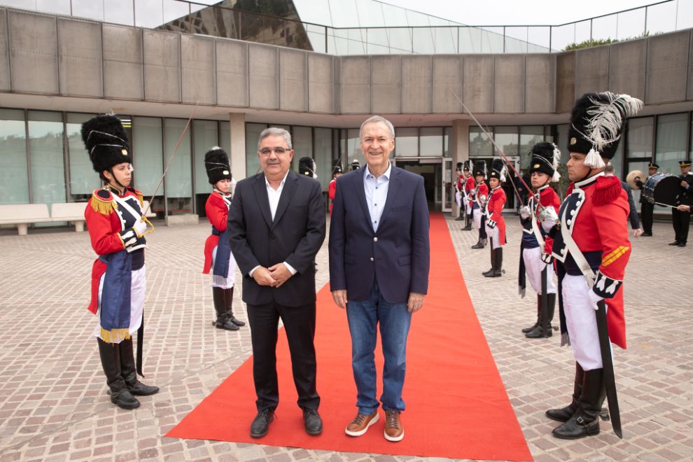 Schiaretti se reunió con el gobernador de Catamarca