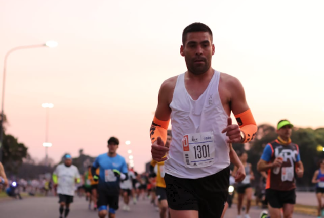 Facundo Nicolás Navarro, maratonista de Río Seco de buen presente deportivo
