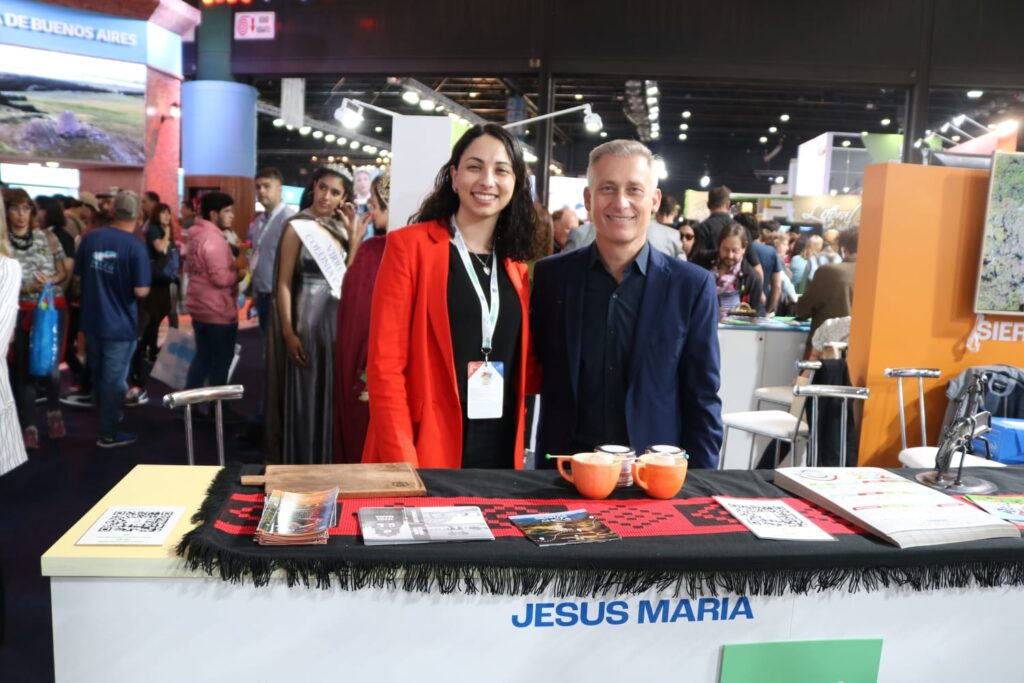 Jesús María se promociona como destino en la Feria Internacional de Turismo en Buenos Aires