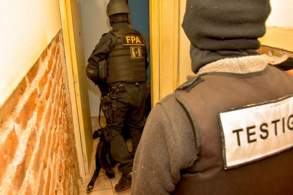 La FPA detuvo integrantes de una organización que vendía drogas en Villa del Totoral