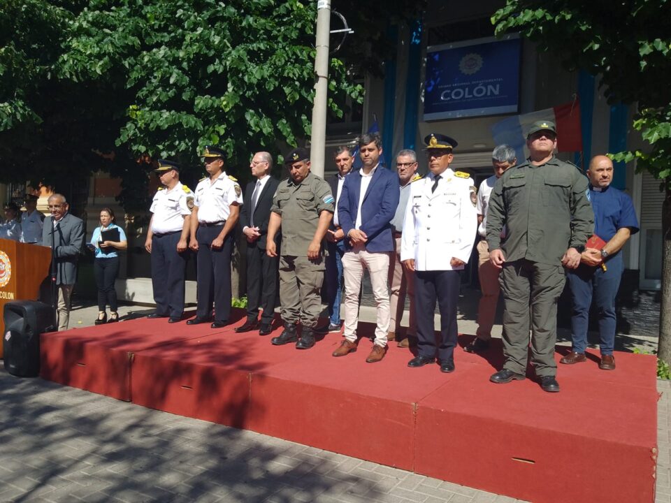 Acto por el Día de la Policía de Córdoba.
