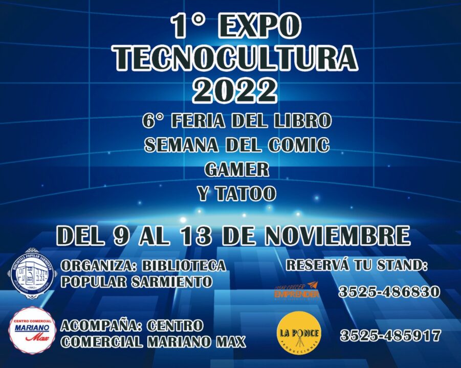 ¡Comenzó la Expo TecnoCultura!