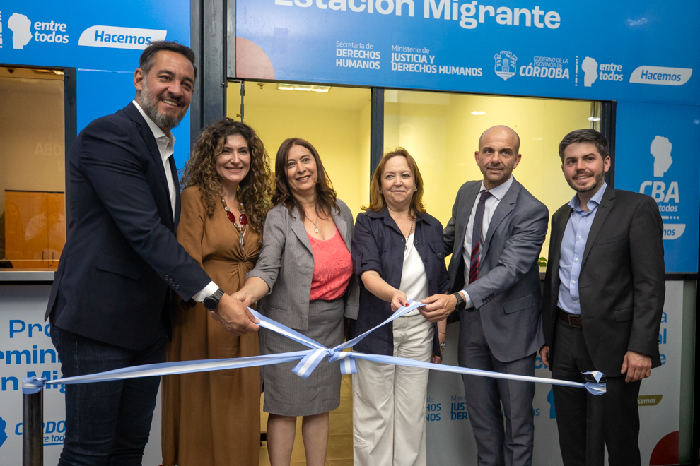 Se inauguró la sede de “Estación Migrante” en la Terminal de Ómnibus del Bicentenario