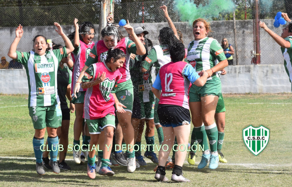 Las chicas del Deportivo Colón se consagraron campeonas anuales.