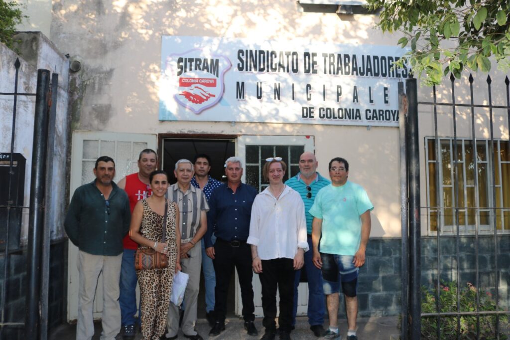 Los municipales de Colonia Caroya tiene nuevo Sec. General en su sindicato