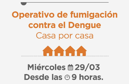 Dengue: Jesús María hará este miércoles un amplio operativo de fumigación casa por casa