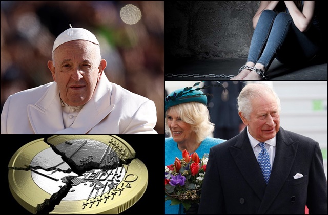 Internacionales: La salud del Papa y la crisis económica europea