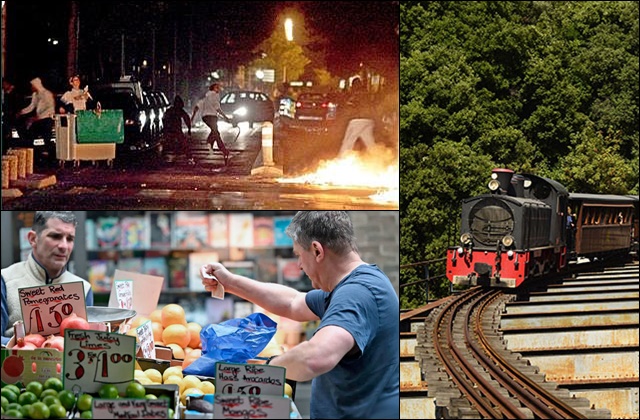 Europa: ‘Violencia callejera, Inflación, trenes en Gracia y mucho más’.
