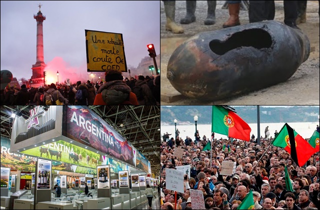 Internacionales: ‘Reforma Jubilatoria, manifestaciones y muchas mas noticias desde Roma’