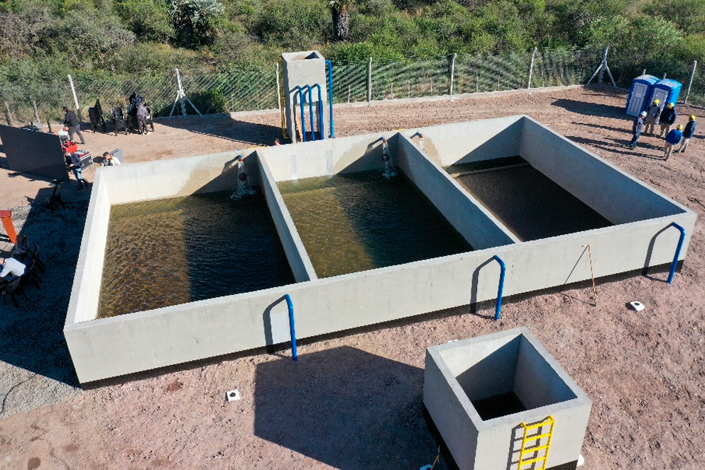 Schiaretti inauguró obra de agua potable para Salsacate y Taninga