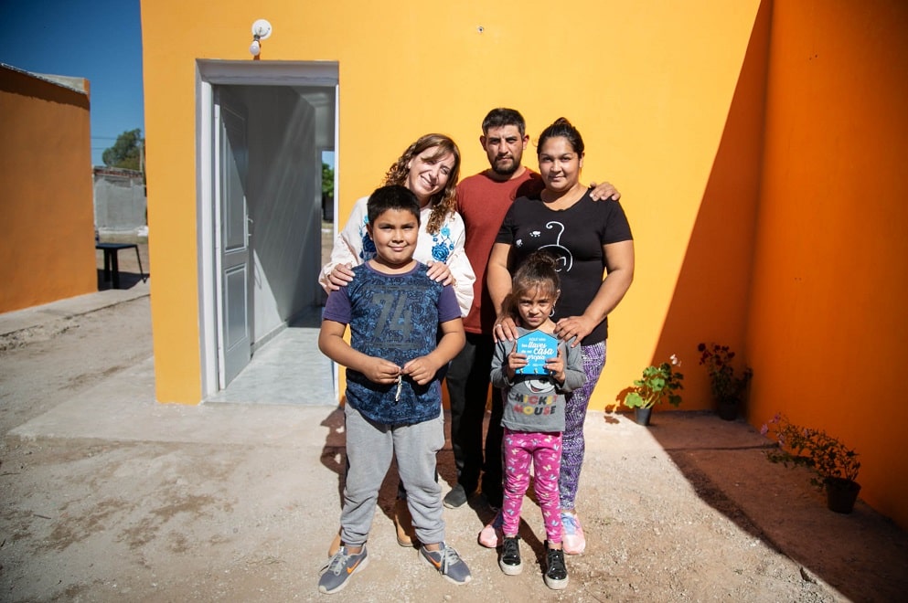 Familias de Serrezuela cumplieron el sueño de la casa propia