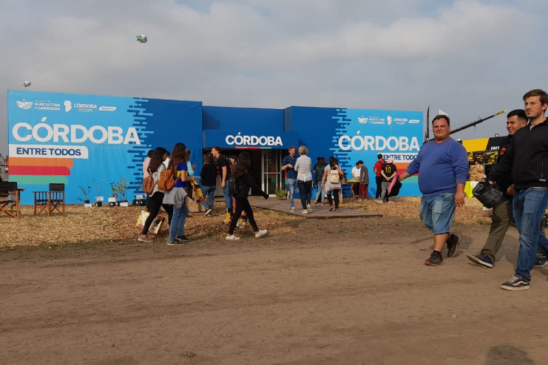 Agroactiva: miles de visitantes recorrieron el stand del Gobierno de Córdoba