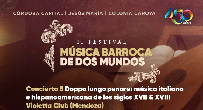 La Estancia Jesús María, presenta dos grandes conciertos este fin de semana