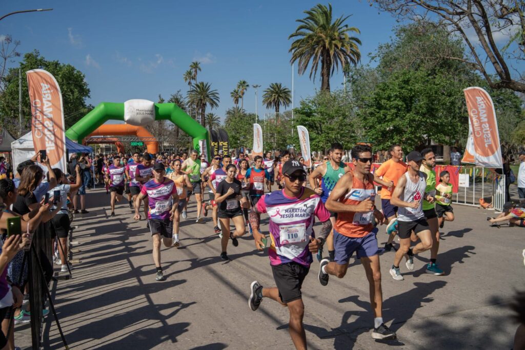 Jesús María: más de 350 personas de toda la provincia participaron de la Maratón «Luchamos con vos»