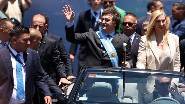 Lo mejor de la asunción del nuevo Presidente de los Argentinos